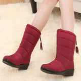 Modern Madeline - Stylish waterproof mid-length boots