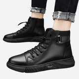 Stylish and Durable Genuine Leather Men's Boots - Thijs for Every Occasion