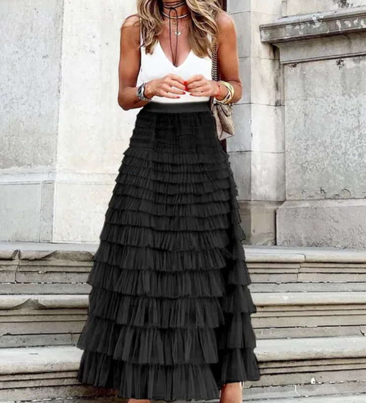 Quirinne - Stylish Tulle Skirt