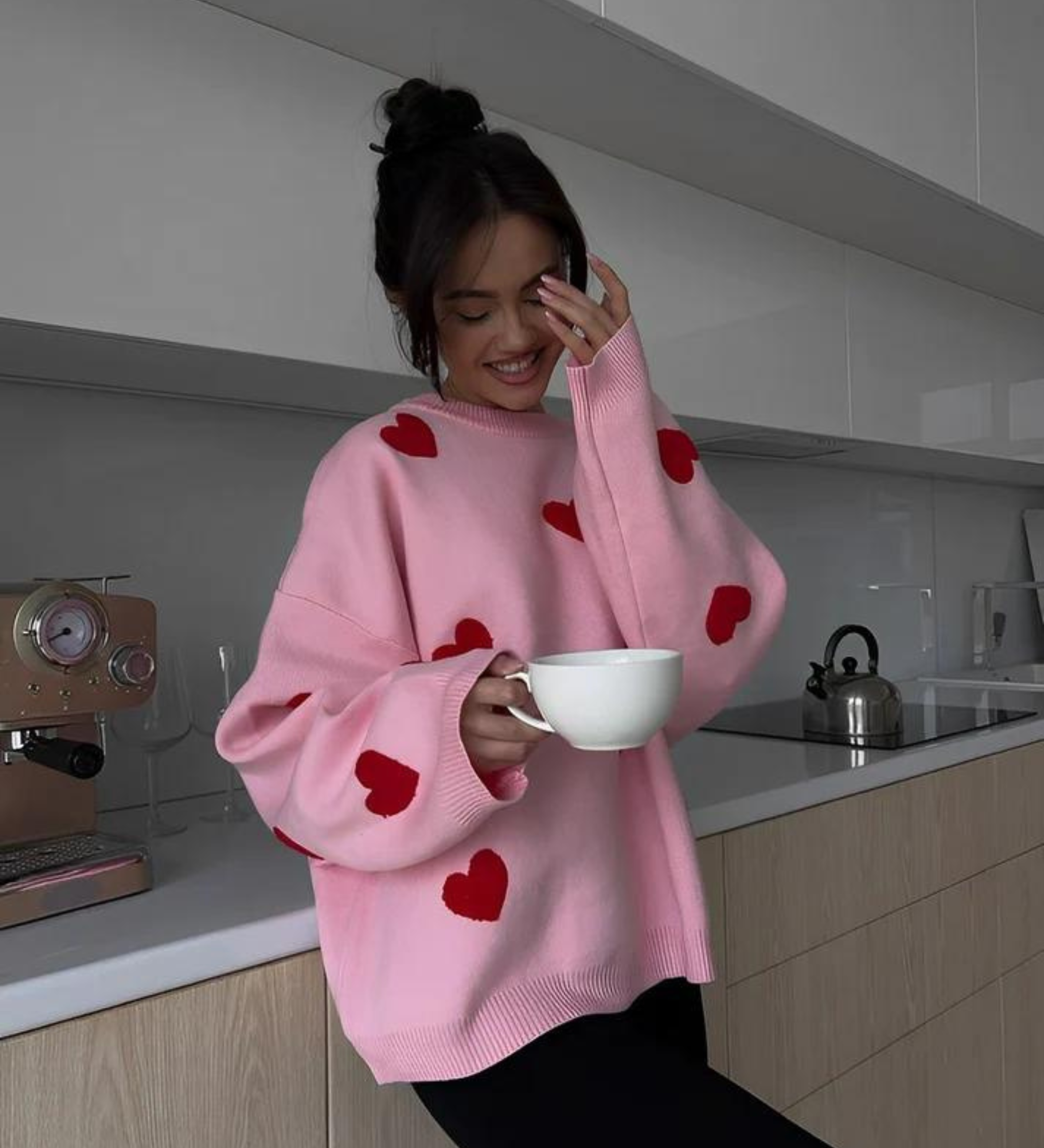 Claire™ - Love Embroidery Sweater