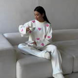 Claire™ - Love Embroidery Sweater