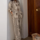Alira™ - Abstract Comfy Two-Piece Set