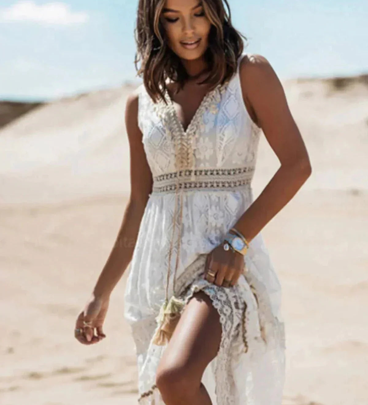 Rosa™ - Elegant Boho Dress