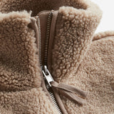 Ann | Women's Teddy Zip-Up Coat