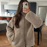 Ann | Women's Teddy Zip-Up Coat