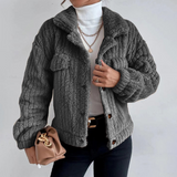 April | Women's Button-Down Relaxed Fit Jacket
