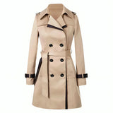 Autumn | Women's Belted Double-Breasted Trench Coat