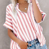 Nina™ - Elegant Striped Shirt