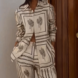 Alira™ - Abstract Comfy Two-Piece Set