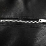 Damien Laurent | Classic Leather Biker Jacket For Men