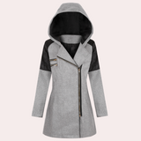 KEISY - Elegant Women's Hooded Jacket for a Chic Appearance