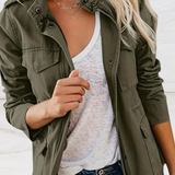 Christine | Women's Military Utility Jacket