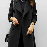 Christy | Women's Double Breasted Mid-Length Coat