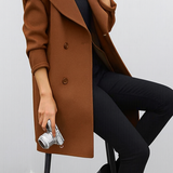 Christy | Women's Double Breasted Mid-Length Coat