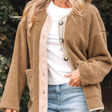Colleen | Women's Button-Down Sherpa Jacket