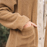 Colleen | Women's Button-Down Sherpa Jacket