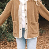 Colleen | Women's Button-Down Sherpa Jacket