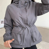 Colleen | Women's Hooded A-Line Coat