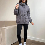 Colleen | Women's Hooded A-Line Coat