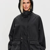 Colleen | Women's Hooded A-Line Coat