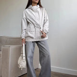 Colleen | Women's Hooded A-Line Coat