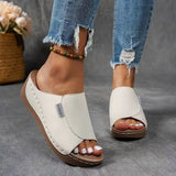 Daniela | Women's Wedge Slide Sandals