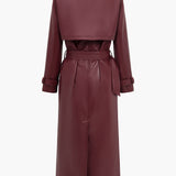 Diane | Women's Long Belted Trench Coat