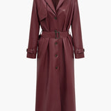 Diane | Women's Long Belted Trench Coat