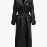Diane | Women's Long Belted Trench Coat