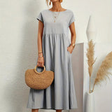 Francesca™ - Flared Long Dress