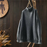 Emma™ - Trendy Turtleneck Sweater