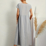 Francesca™ - Flared Long Dress