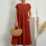 Francesca™ - Flared Long Dress