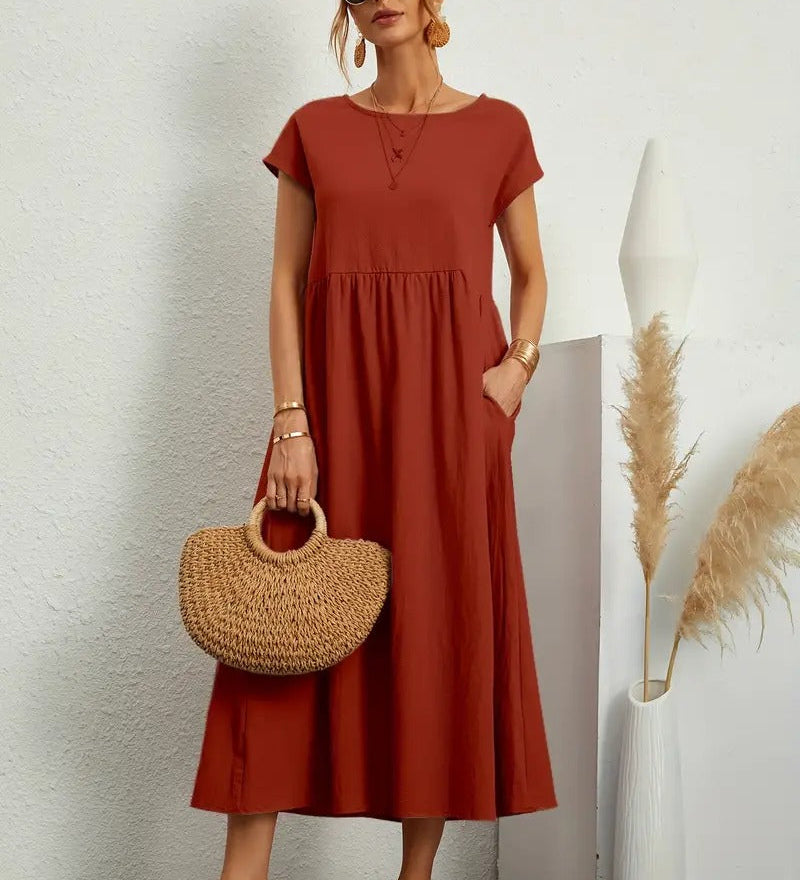 Francesca™ - Flared Long Dress
