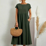Francesca™ - Flared Long Dress