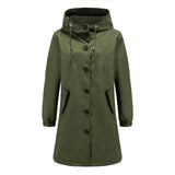 Frances | Women's Hooded A-Line Coat