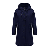 Frances | Women's Hooded A-Line Coat