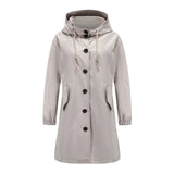 Frances | Women's Hooded A-Line Coat