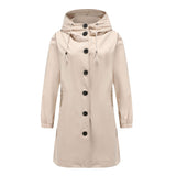 Frances | Women's Hooded A-Line Coat