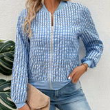 Geraldine | Women's Zip-Up Casual Bomber Jacket