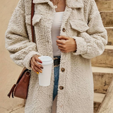 Hazel | Women's Oversized Sherpa Coat