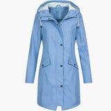 Hooded Parka with Pockets for Women
