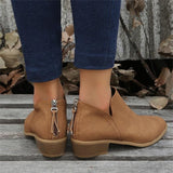 Janet | Women's Pointed Toe Ankle Boots