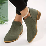 Janet | Women's Pointed Toe Ankle Boots