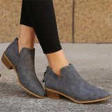 Janet | Women's Pointed Toe Ankle Boots