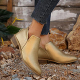 Janet | Women's Pointed Toe Ankle Boots