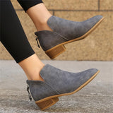 Janet | Women's Pointed Toe Ankle Boots
