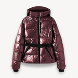 Jennifer | Women's Hooded Belted Puffer Jacket