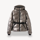 Jennifer | Women's Hooded Belted Puffer Jacket