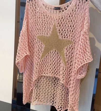 Alice™ - Chic Crochet Knit Top